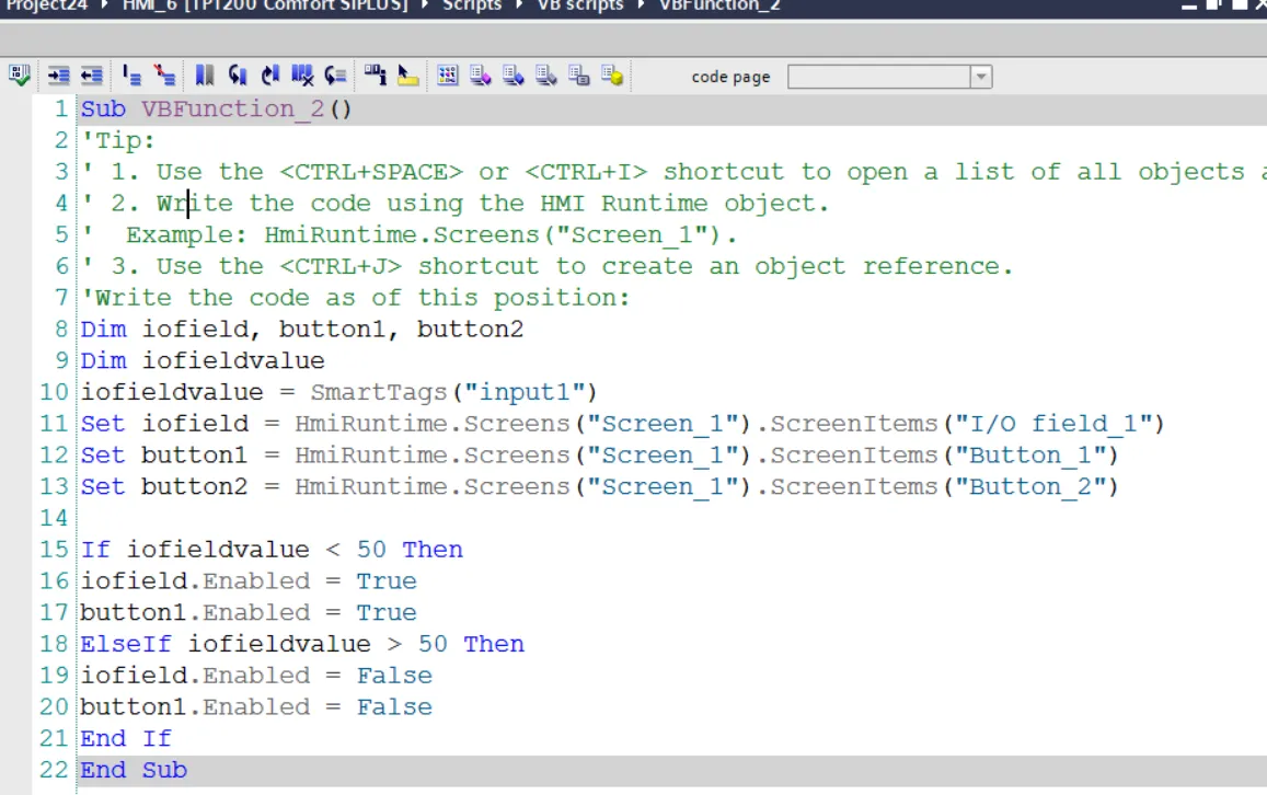 img/wincc tia vbscript for items/wincc vbscript to enable or disable screen items example.webp